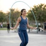 حبل نط واير احترافي بمقابض ملونة