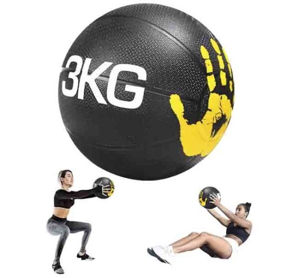 كرة طبية كف (Medicine Ball) وزن 3 كجم