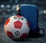 شنطة ظهر رياضية صغيرة (أسود × أزرق)