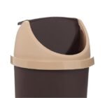 (باسكت روما 45 لتر، سلة زبالة كبيرة، الهلال والنجمة الفضية، باسكت غطاء هزاز جامبو، سلة نفايات للمطاعم، منظمات مطبخ كبيرة، مول السلطان، مستلزمات نظافة، بلاستيك الهلال والنجمة، باسكت زبالة مودرن).