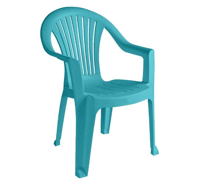 كرسي جينيف بلاستيك الهلال والنجمة